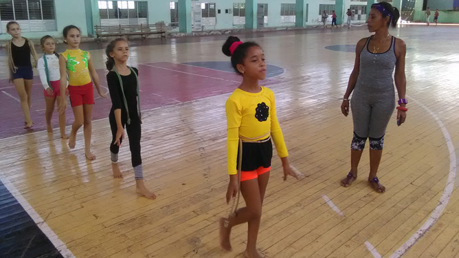 niñas gimnastas 