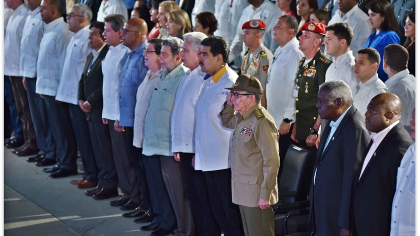 acto por los 15 años del ALBA-TCP