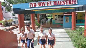 Maestros, estudiantes