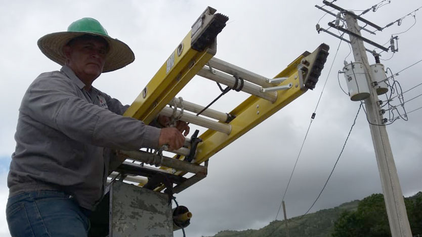 Trabajador eléctrico