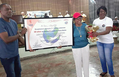 reconocimiento a georgina