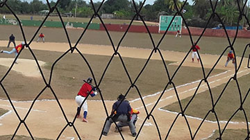 Juego de béisbol