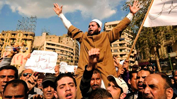 Protestas, Medio Oriente