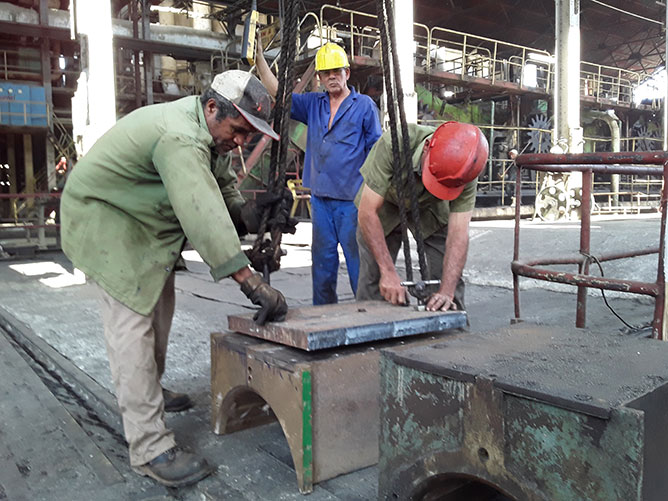  trabajadores central