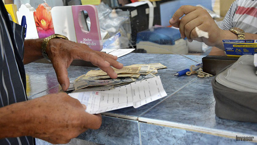 Pago a pensionados