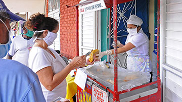 Punto de venta de pizza