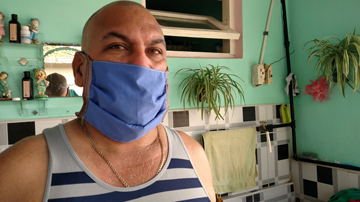 Amaury Prieto Meneses, paciente recuperado de la COVID-19