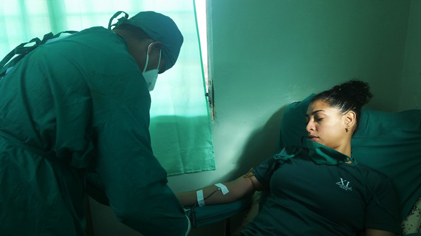 Donación de sangre