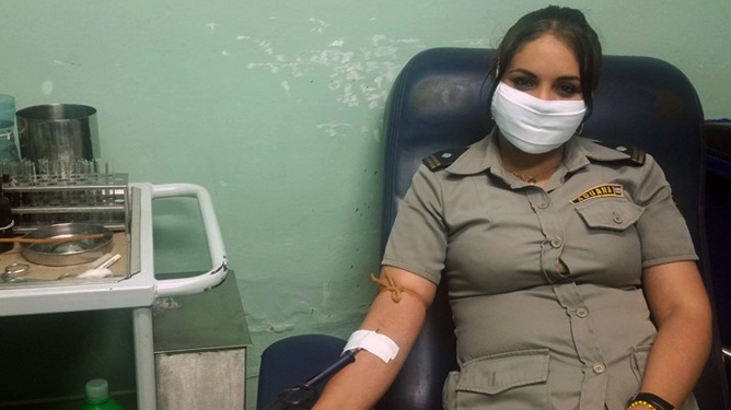 Donación de sangre