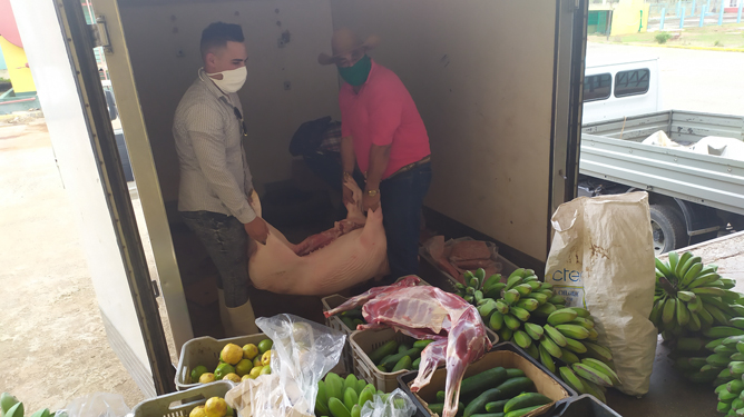 Donación de alimentos