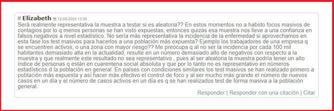 comentario