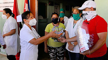 entrega de donativo 