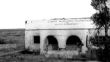 instalación en Cuito Cuanavale