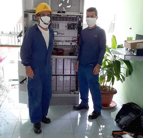 trabajadores de etecsa