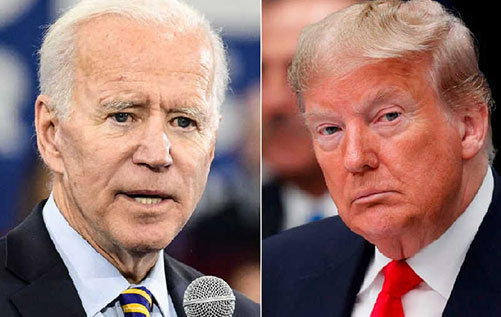 Joe Biden y Donald Trump