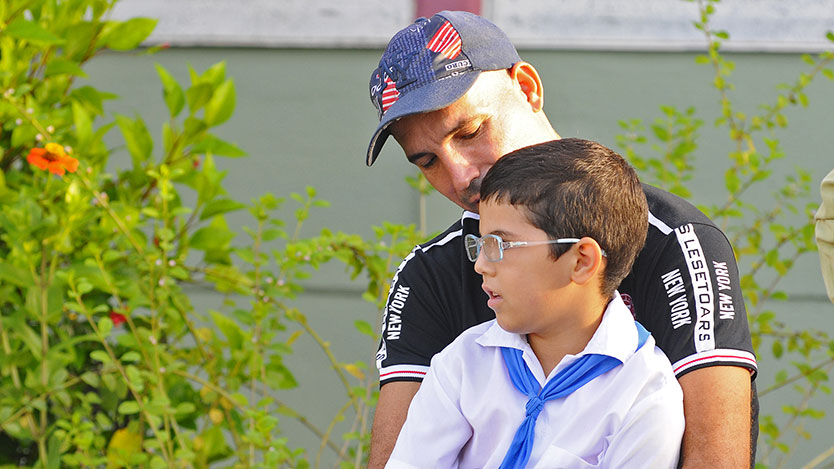 hijo y padre