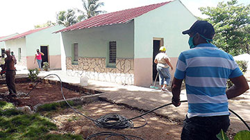 Trabajadores del motel