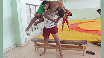 Luchadores 