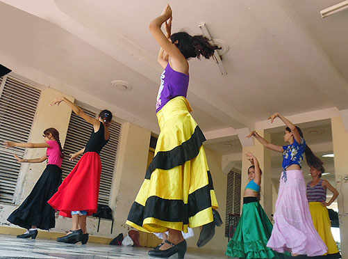  niñas bailando