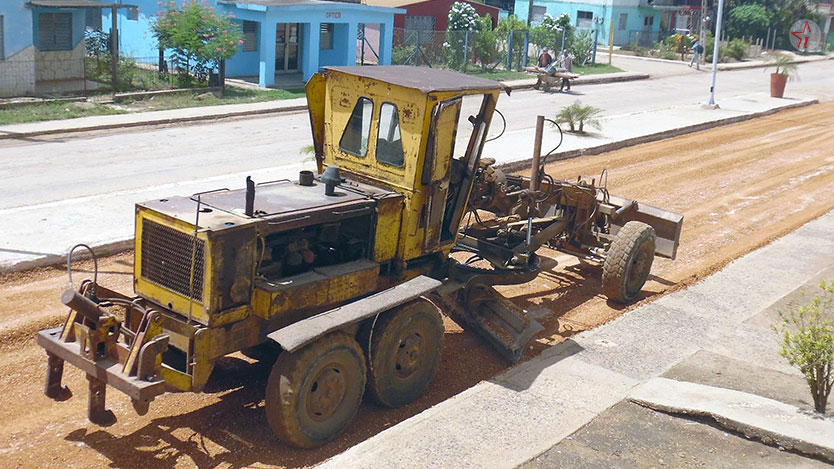  reparando calle