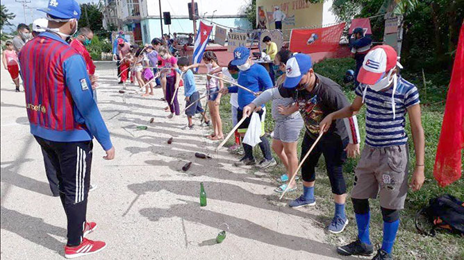 niños jugando