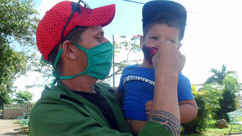 padre y niño
