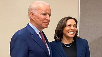 Joseph Biden y  Kamala Harris