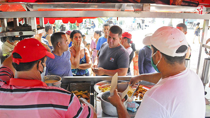 venta de alimentos