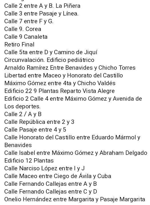 listado