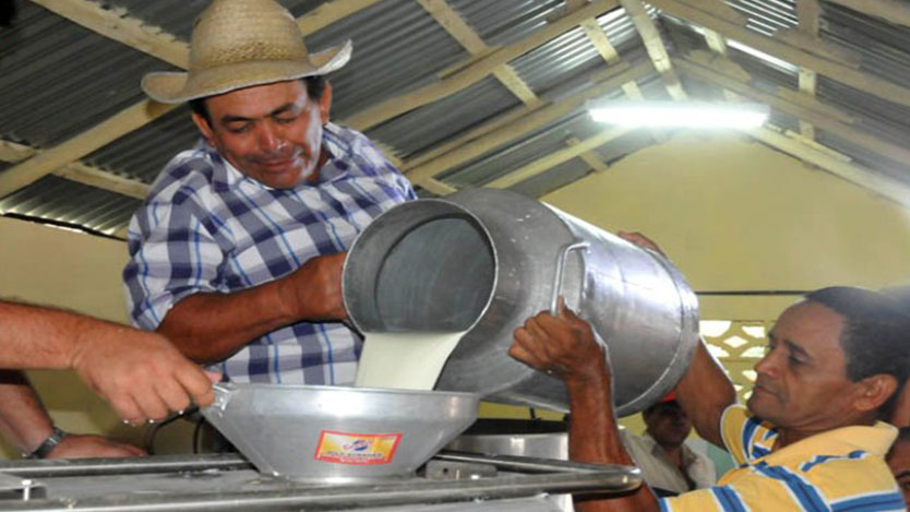 entrega de leche 