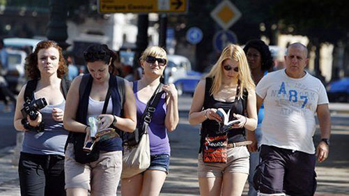  turistas