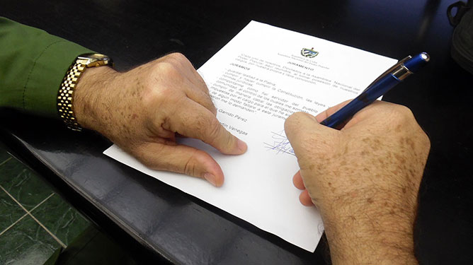  firma diputado