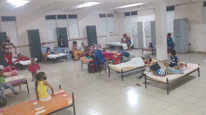 centro evacuacion