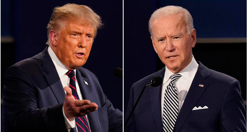  trump y biden