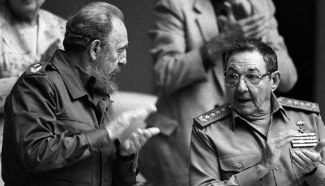  raul castro y fidel