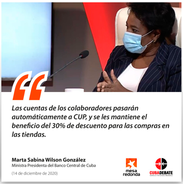 Reordenamiento monetario CUba