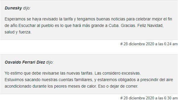 comentarios
