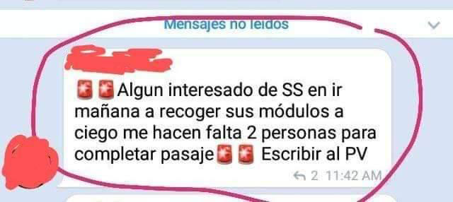 mensaje