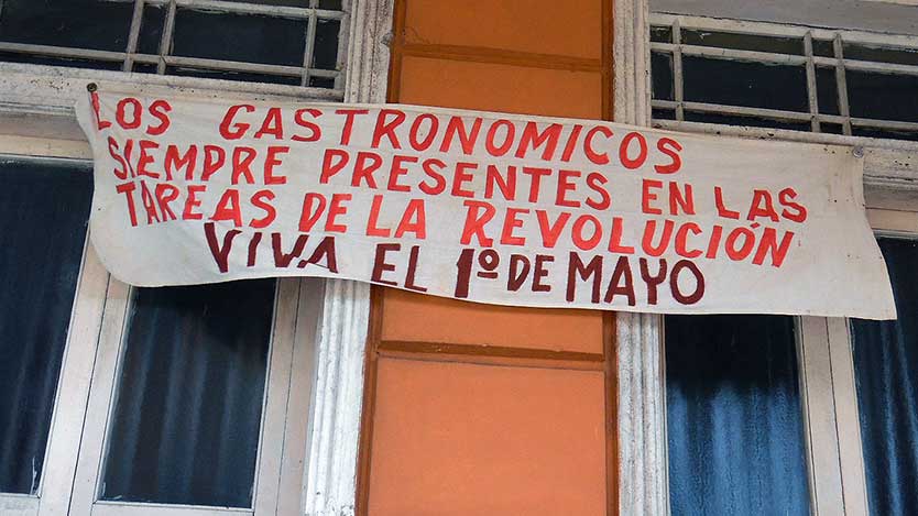 cartel gastronómico