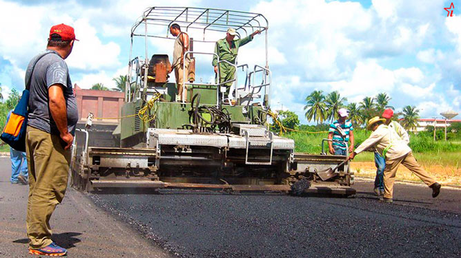 Pavimentación de terreno