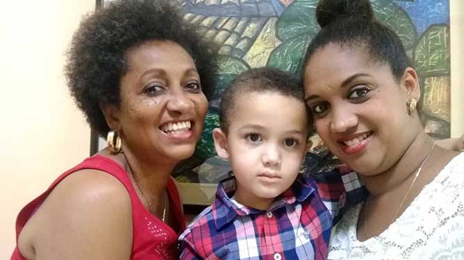 ailyn justiz y familia