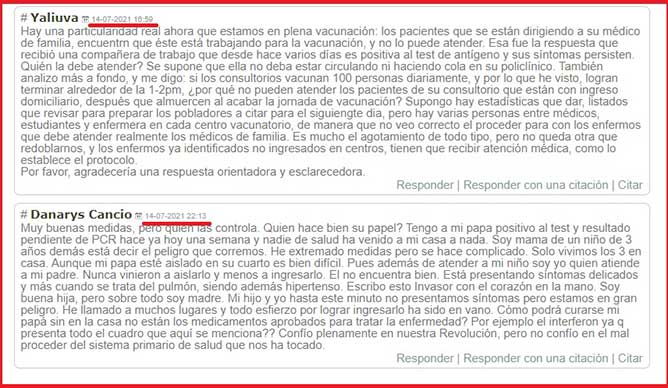 comentarios