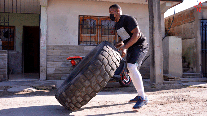 Sampson, entrenamiento