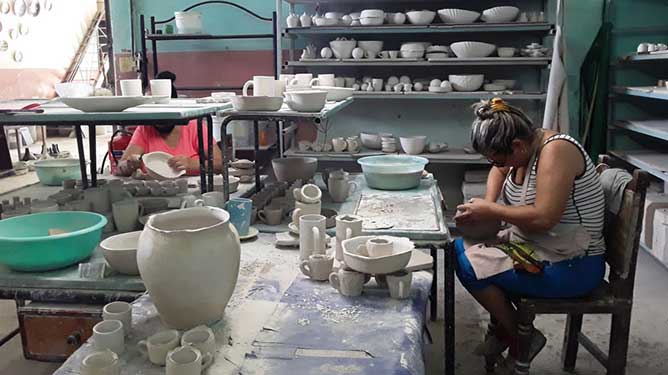  taller ceramica