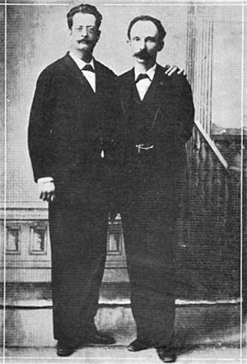 José Martí Y fermín Valdés Domínguez