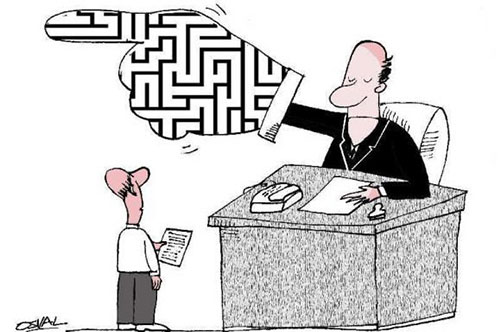 caricatura tramites