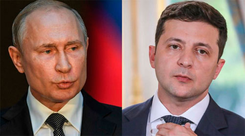  putin y zelensky
