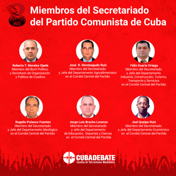  miembros secretariado