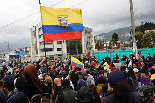 protesta social Ecuador