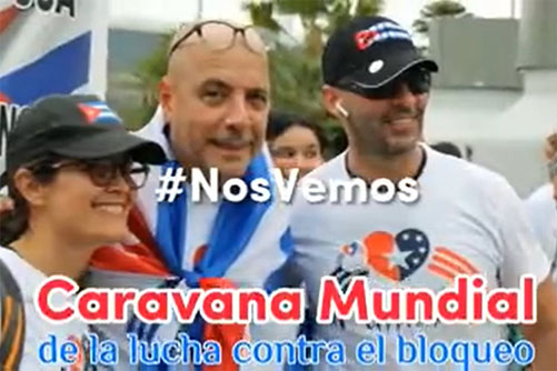 Caravana Mundial Contra Bloqueo